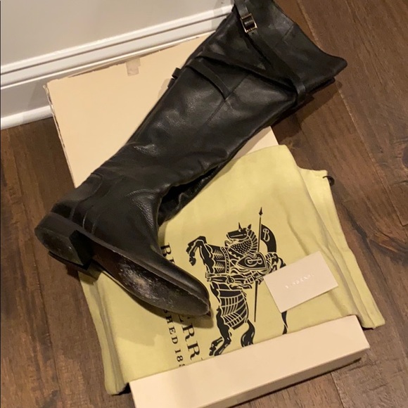 BURBERRY "Blackmere Flat Over the knee" Boot 36 - Picture 8 of 9